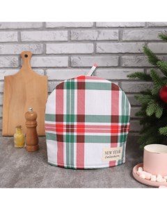 Грелка на чайник Этель Нoliday decoration 28х28см 100 хл репс 210 г м2 Nobrand