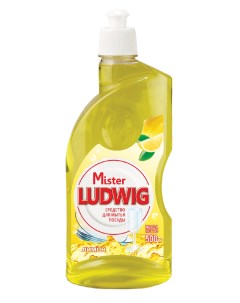Средство для мытья посуды Mister Ludwig lemon 500 г Romax