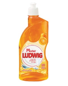 Средство для мытья посуды Mister Ludwig orange 500 г Romax