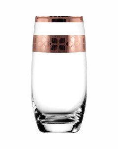 Подарочный набор стаканов с алмазной гравировкой Шарм 330 мл 6 шт Promsiz
