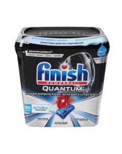 Таблетки для посудомоечных машин Quantum Ultimate бесфосфатные 60 шт Finish