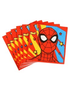 Салфетки бумажные Человек паук 33х33 см 20 шт Disney