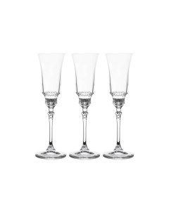 Набор бокалов для шампанского Gemma Aida 0 15 л 6 шт LR 066 La reine