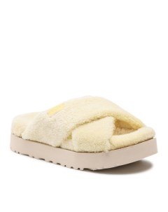 Тапочки W Fuzz Sugar Terry Cross Slide 1126385 Желтый 41 EU Ugg