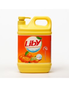 Средство для мытья посуды Чистая посуда Апельсин 1 5 кг Liby