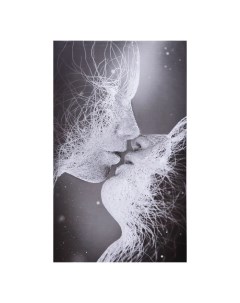 Картина холст на подрамнике Поцелуй 60 100см Topposters