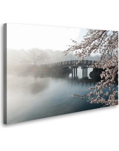 Постер Туманная сакура 75x120 2435924 Студия фотообоев