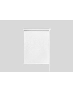 Штора рулонная Блэкаут Кристалл белый 120x175 см Legrand elegance