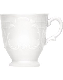 Чашка Моцарт чайная 180мл 76х76х83мм фарфор белый Bauscher