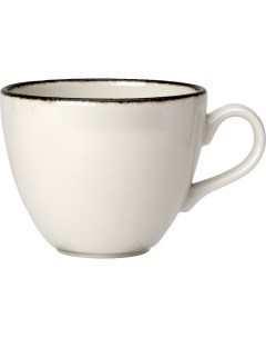 Чашка чайная Чакоул Дэппл 285мл 95х95мм фарфор белый черный Steelite