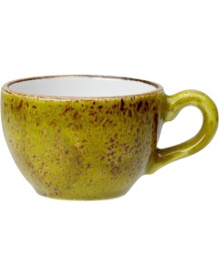 Чашка кофейная Крафт Эппл 85мл 65х65х50мм фарфор желто зеленый Steelite