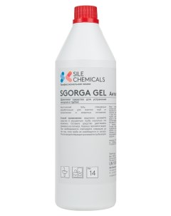 Средство для устранения засоров в трубах Sgorga gel Италия 1л Sile chemicals