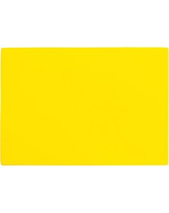 Доска разделочная 50х35х1 8см пластик желтый Prohotel