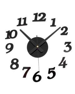 Часы CLOCK 01 Конструктор часов черный Bloominghome accents.
