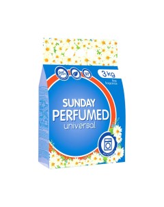 Стиральный порошок Perfumed universal автомат 3 кг Sunday