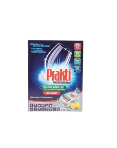 Таблетки для посудомоечных машин Dr Prakti Professional 1 4 кг 72 шт Clovin