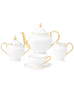 Чайный сервиз из 15 предметов на 6 персон Astra gold Cmielow