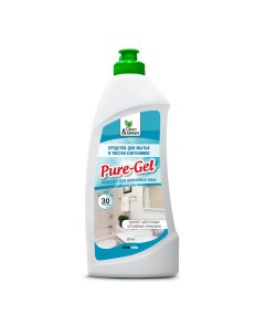 Средство для мытья и чистки сантехники Pure Gel кислотное гель 500 мл CG8079 Clean&green