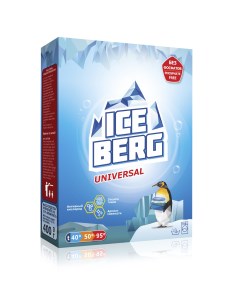 Порошок стиральный Универсальный 400г Iceberg