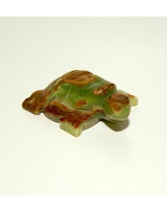 Сувенир ручной работы из натурального камня Оникс Черепаха 7 5 см T&z_mineral