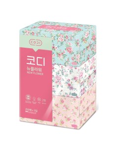 923047 SY Двухслойные мягкие бумажные салфетки Розы 250 шт х 3 уп Ssangyong c&b