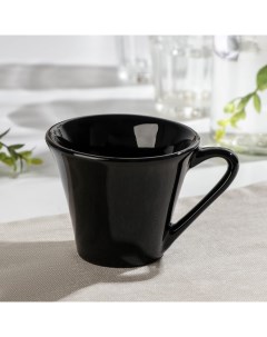 Кружка Coffee break 180 мл цвет черный Доляна