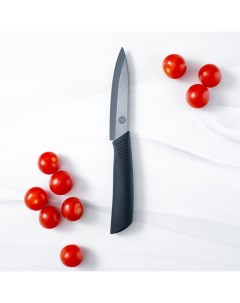 Нож кухонный керамический Black лезвие 9 5 см ручка soft touch Magistro