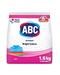 Стиральный порошок для цветного белья 1 5 кг Abc