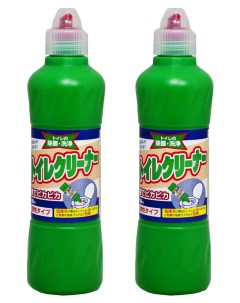 Жидкое средство для чистки и дезинфекции унитаза 500мл 2 шт Mitsuei