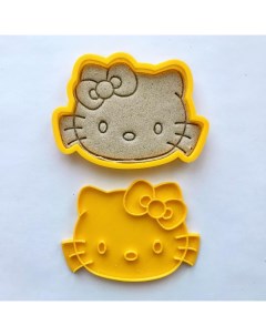Форма для пряника Hello Kitty Размер 8 см Артикул 191 3d_bake