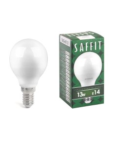 Лампа светодиодная Saffit SBG4513 E14 13Вт 6400K 55159 Feron