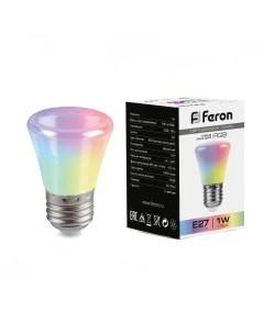 Лампа светодиодная LB 372 E27 1Вт K 38117 Feron saffit