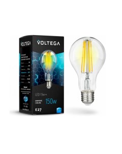Лампа светодиодная Crystal E27 15Вт 4000K 7103 Voltega