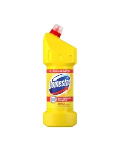 Универсальное чистящее cредство гель Лимонная свежесть против бактерий и запахов Domestos