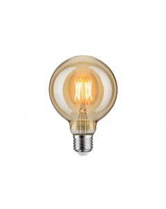 Лампа LED Globe 95 6W E27 Gold 1700K 28389 Paulmann