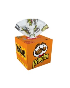 Салфетки бумажные выдергушки Pringles с рисунком 3 х сл 56 шт World cart