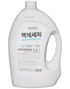 Жидкое средство для стирки Liquid Laundry Detergent for Both Use 3л Mukunghwa