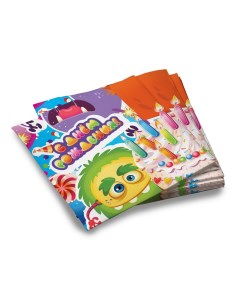 Набор бумажных салфеток для праздника Чудики 40шт 305441 Nd play