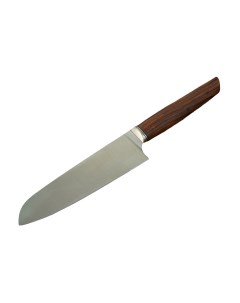 Кухонный нож Сантоку 165 мм сталь Bohler N690 Black boar