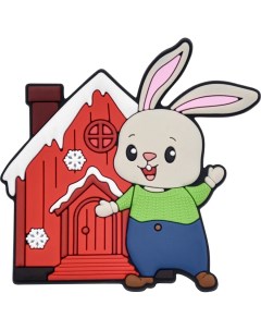 Магнит новогодний Homeclub Рождественский Кролик 7 см в ассортименте Home club