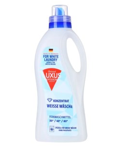 Жидкое средство Универсальное для стирки белого белья 1 л Luxus professional