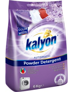 Стиральный порошок Лаванда и Магнолия автомат для белого и цветного белья 6 кг Kalyon