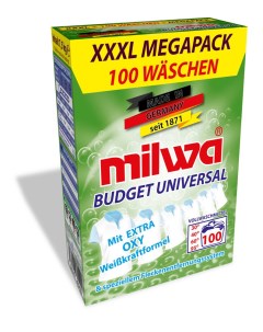 Порошок для стирки белого белья Budget OXY 7 5 кг Milwa