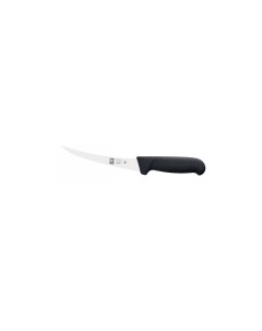 Нож обвалочный 150 290 мм изогнутый гибкое лезвие черный Poly 1 шт Icel