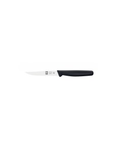 Нож для овощей 100 200 мм черный с волн кромкой PRACTICA 1 шт Icel