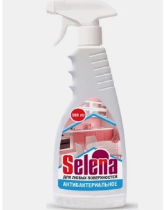 Моющее средство для любых поверхностей антибактериальное с распылителем 500 мл Selena