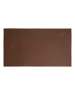 Коврик 68x120x1 см EVA коричневый Homester