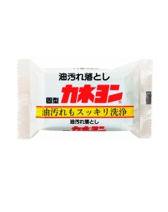 Хозяйственное мыло с абразивами для удаления масляных пятен с ароматом мяты 110 г Kaneyo