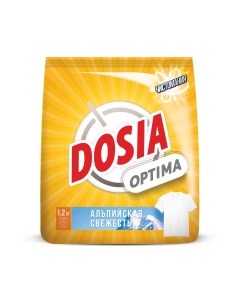 Порошок для стирки Optima Альпийская Свежесть 1 2кг Dosia