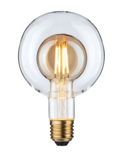 Лампа филаментная Inner Shape Шар G95 4Вт 400лм 2700К E27 230В Золото Димм 28769 Paulmann
